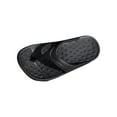 thumbnail image 1 of Black Flip Flops Thong Sandals Open Toe Soft Sole Solid Color Couple Style Matching For Men Women Lightweight Spring Summer Outdoor Daily Wear Size 38, 1 of 9
