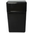 thumbnail image 1 of Black Flip Top Hinged Lid Sectioned Sections Cigarette Case for King Size 2606, 1 of 2