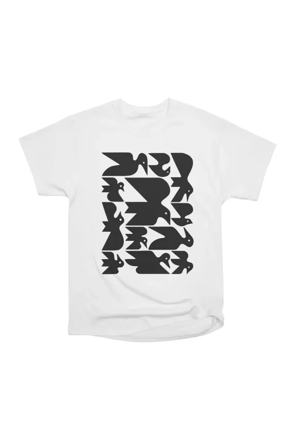 Black Flock No 2 T-Shirt Tee Gift For Him Merch For Her Apparel For Friend