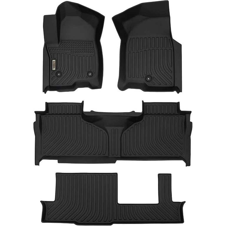 Black Floor Mats Liners Replacement for 2021 2023 Chevrolet Chevy