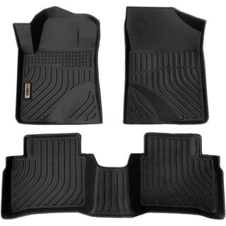Black Floor Mat Liner Replacement for A6 / A6 Quattro / S6 / A7 / A7 Quattro / S7 / RS7 2012-2018 All Weather Guard Front Rear Auto Carpet Custom Fit