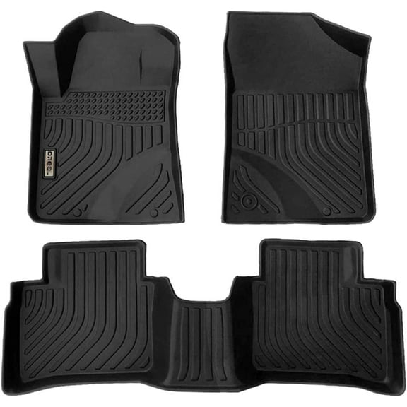 Black Floor Mat Liner Replacement for Audi Q5 / SQ5 2009-2017 Heavy Duty All Weather Guard Front and Rear Car Carpet-Custom Fit-Tough/Durable/Odorless