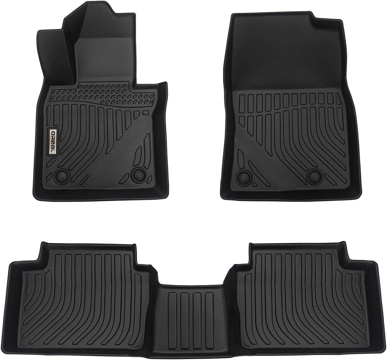 Black Floor Mats Liners Replacement for CX30 CX30 2020 2021 2022 2023