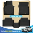 thumbnail image 1 of Black Floor Mats Liners Replacement for Mazda CX-30 CX30 2020-2025 Heavy Duty All Weather Guard Front Rear Auto Carpet-Custom Fit Durable Odorless, 1 of 9