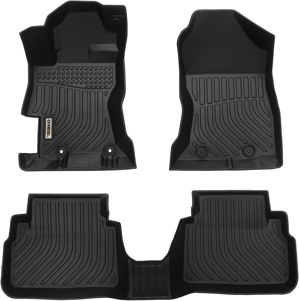 Black Floor Mats Liners Replacement for Subaru Crosstrek/XV 20182023