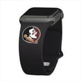 thumbnail image 1 of Seminoles Silicone Watch Band for Apple Watch - (42/44/45/49mm(46mm Series 10) Mascot/Black) by Affinity Bands, 1 of 4