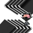 thumbnail image 1 of Black Flower Wrapping Paper -10 Sheets, NOGIS Floral Bouquet Wrapping Paper, Matte with White Edges, Perfect for Graduation Christmas Valentine's Day Birthdays Gift Packing, 1 of 7