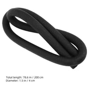 Black Foam Backer Rod Versatile Gap Filler for Home Use Easy to Cut and Install Ideal for Concrete
