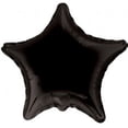 thumbnail image 1 of Black Foil 18" Star Balloon, 1ct, 1 of 1