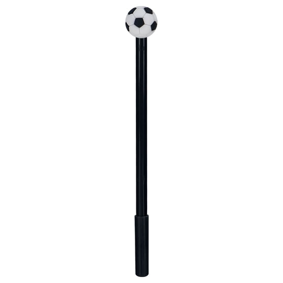 Black Football Shaped Gel Pens, Sports Themed Design, 0.5mm Fine Point Pens, for Office Note Taking, General Writing and Daily Journaling, by Cosmug