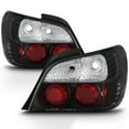 thumbnail image 1 of Black For 2002-2003 Subaru Impreza WRX Tail Lights Brake Lamps 02-03 Left+Right, 1 of 6