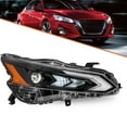 thumbnail image 1 of Black For 2023-2024 Nissan Altima Full LED Left Driver Side/Right Passenger Side Headlights Headlamp, 1 of 7