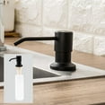 thumbnail image 1 of Black For Kitchen Sink Soap Dispenser Bathroom Manually Press Soap Dispenser, 1 of 9