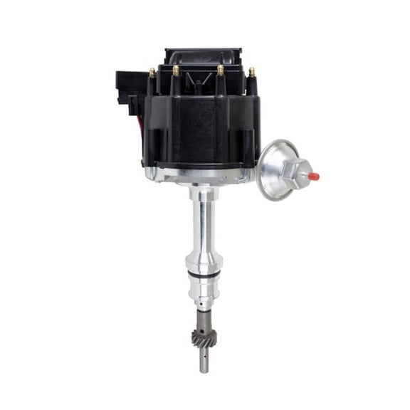Black Ford 5.0L V8 EFI to Carb Conversion HEI Distributor