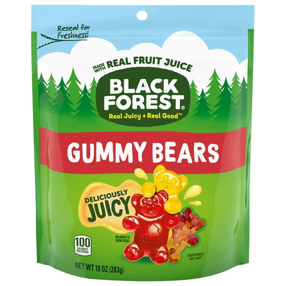 Black Forest Gummy Bears, 10oz Bag