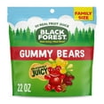 thumbnail image 1 of Black Forest Gummy, Bears, Fruit Flavor, Deliciously Juicy, Made with Real Fruit Juice, 22 oz Bag, 1 of 10