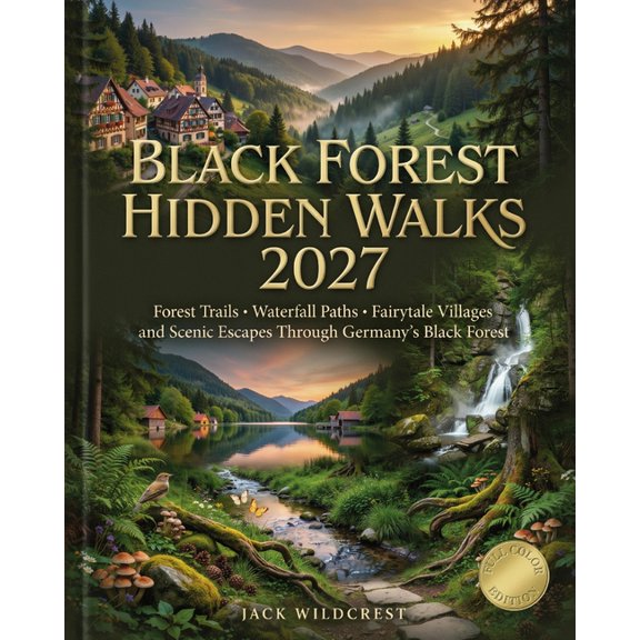 Black Forest Hidden Walks 2027: Forest Trails Waterfall Paths Fairytale Villages and Scenic Escapes Through Germany's Bl, (Paperback)