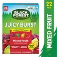 thumbnail image 1 of Black Forest Juicy Burst Fruit Flavored Snacks, Mixed Fruit, 0.8 oz, 22 Count, 1 of 10