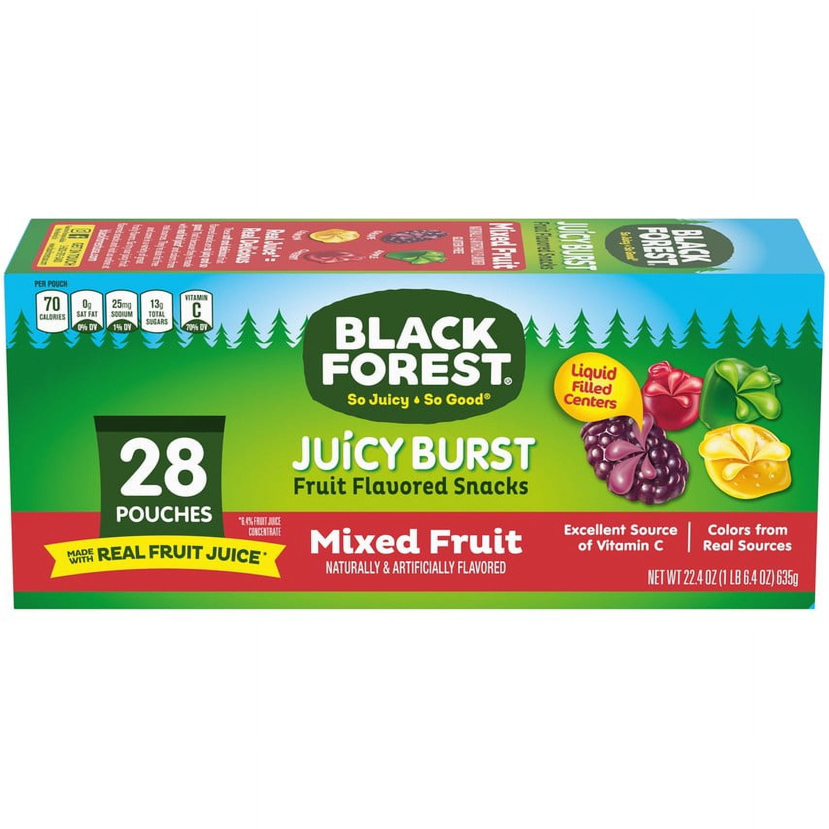 Black Forest Mixed Fruit Slim 28ct/.8oz
