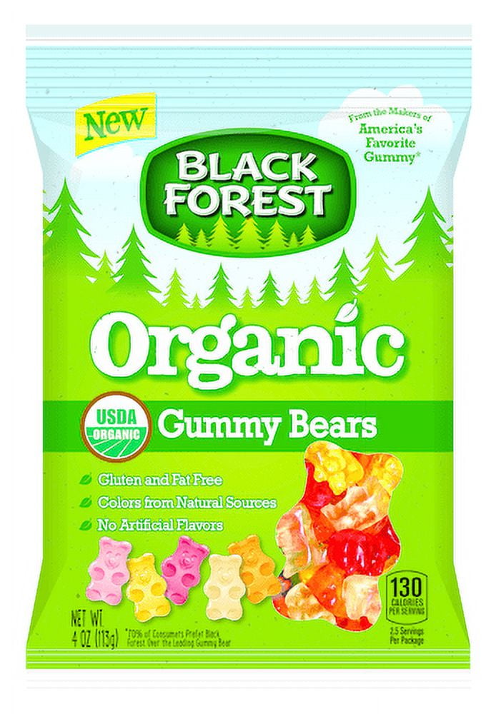 Black Forest Organic Gummy Bears - 8oz