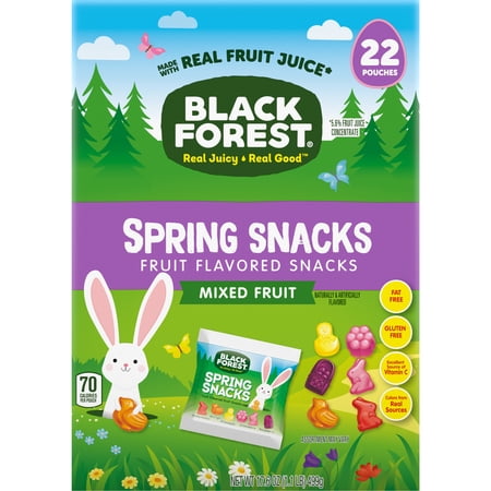 Black Forest Spring Fruit Flavored Snacks, 17.6 oz Box, 22 Count, Box