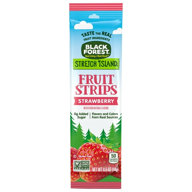 Black Forest Stretch Island Fruit Strips Case of 30 0.5 Ounces