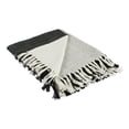 thumbnail image 1 of Black Four Square Blanket Throw, 1 of 1