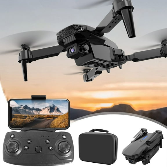 Black Fpv Drone Quadcopter With 1080P Camera, 4G Wifi, Headless Mode, Follow Me, Altitude Hold For Kids And Adults, 9.84X9.84In 0.675Lb