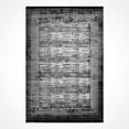 thumbnail image 1 of Black Frame Acrylic Area Rugs for Living Room Jacquard Textured Modern Rugs Soft Geometric Rug for Bedroom Mid Century Washable Rug Non-Slip Bohemian Perfect for Dining Room Office, 1 of 4