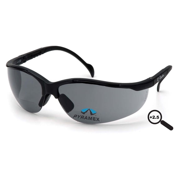 Black Frame/Gray + 2.5 Lens