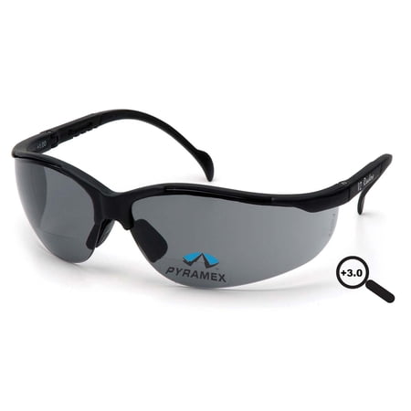 Black Frame/Gray + 3.0 Lens