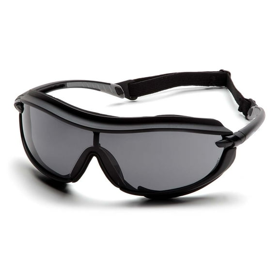 Black Frame/Gray Anti-Fog Lens