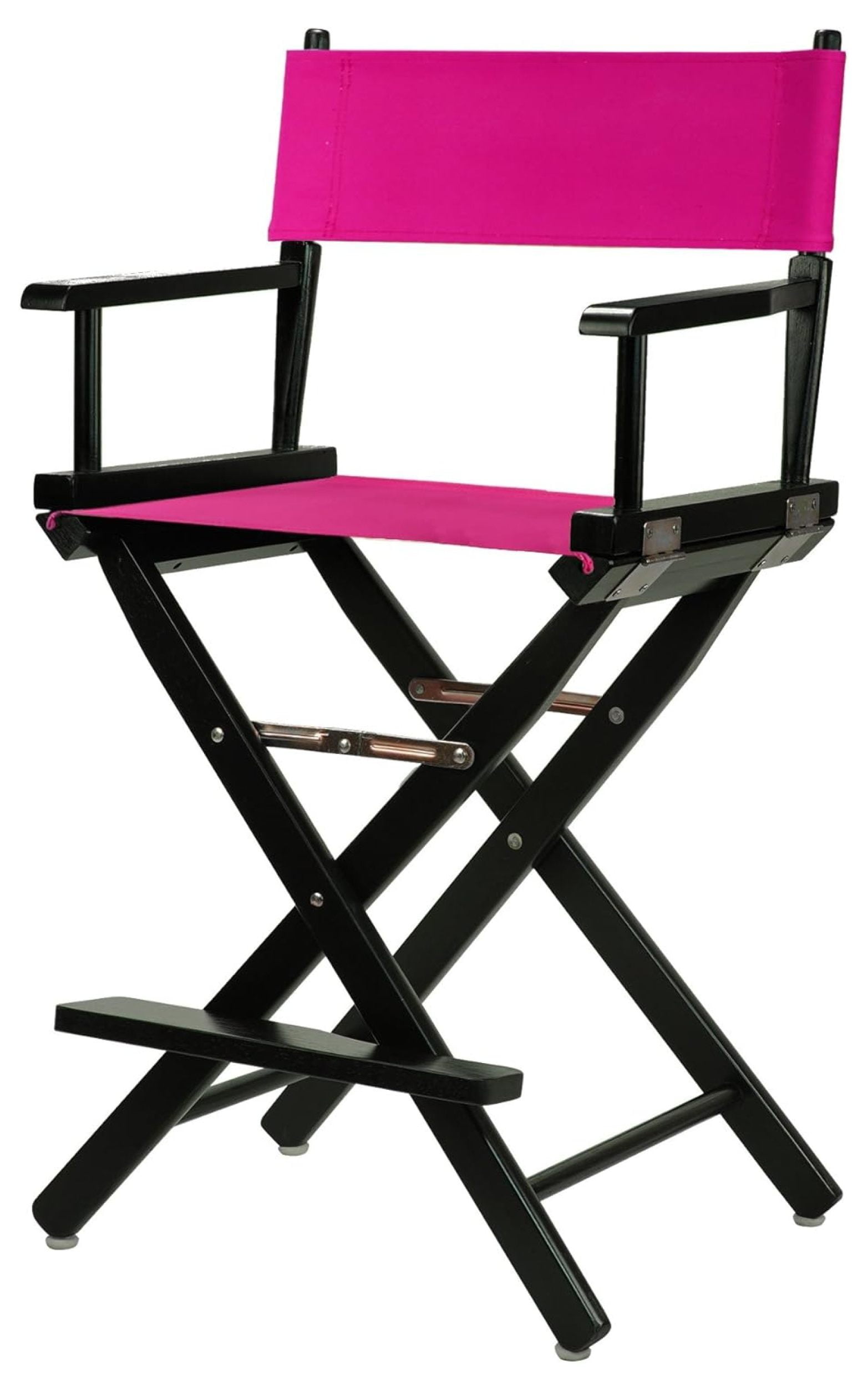 Black Frame/Magenta Canvas 24" Counter Height DirectorsChairs