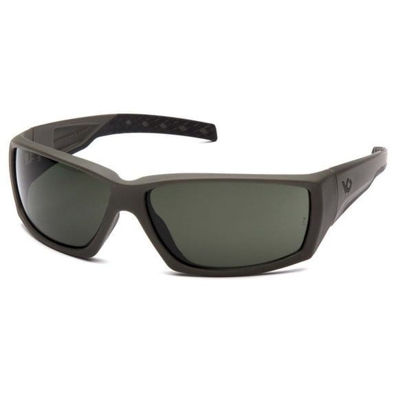 Black Frame/Smoke Green Anti-Fog Lens