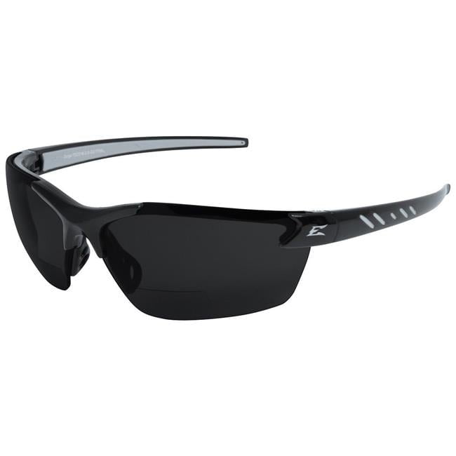 Black Frame & Smoke Lens Safety Glasses