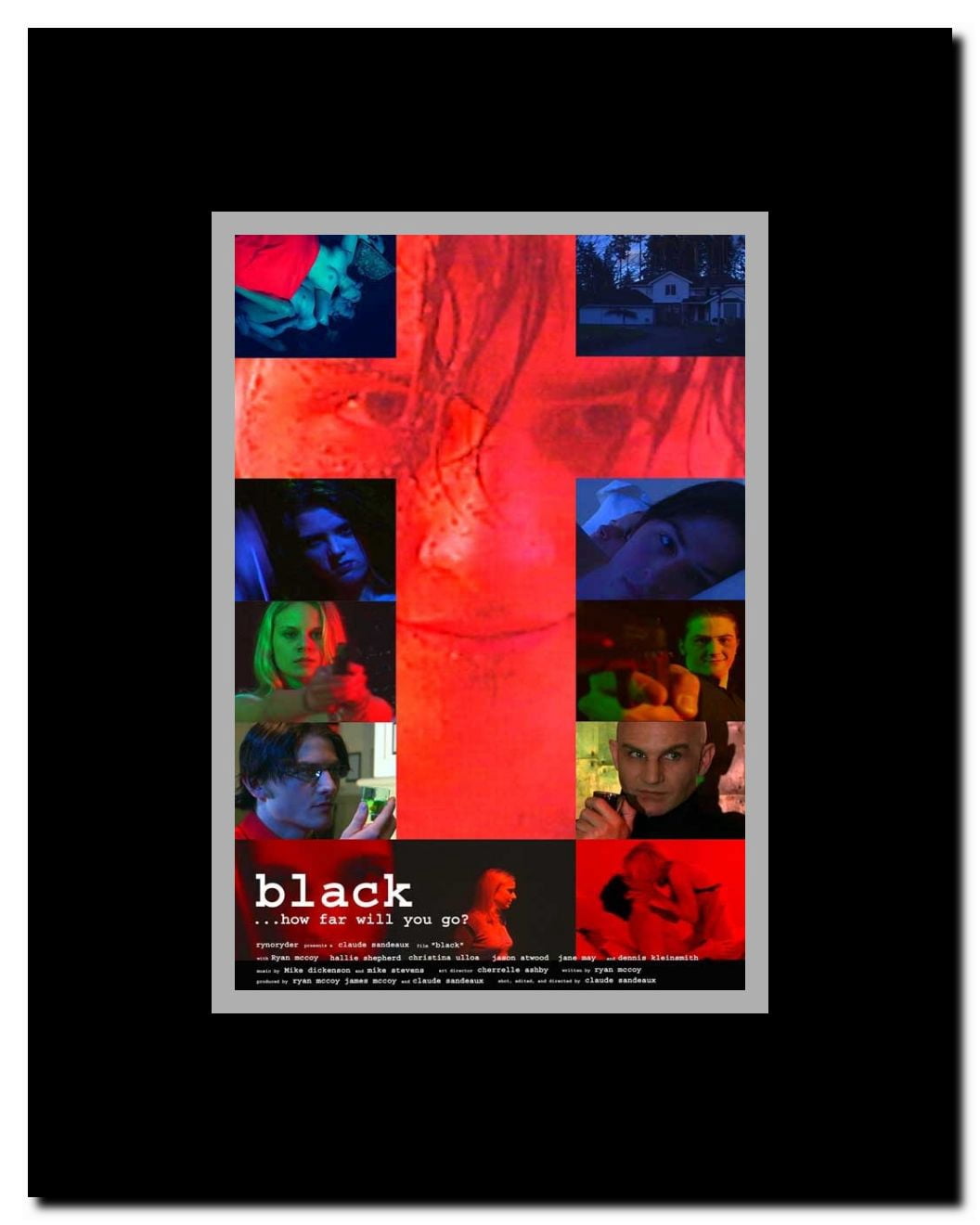 Black Framed Movie Poster