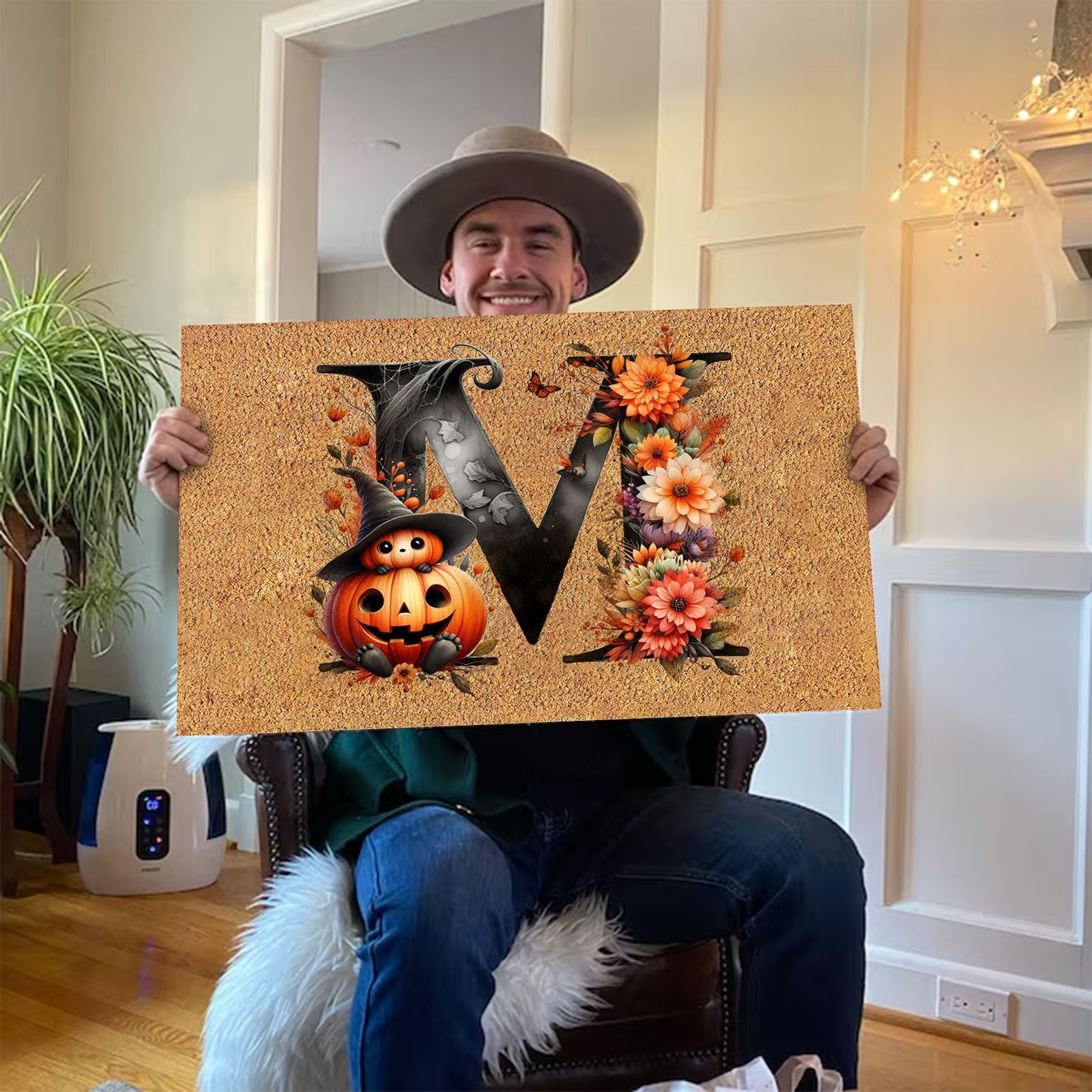 Black Fridáy Deals! Area Rug Washable Carpet for Porch, Entryway