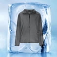thumbnail image 1 of Black*Friday ChaoHeng 2025 Outfits Winter Clothes Coat Outwear Women's Solid Color Sun Protection Shacket Rain Jackets Women,Long Sleeve Stand Collar Casual Overshir, 1 of 6