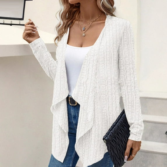 Black*Friday ChaoHeng Jackets for Women Women's Solid Color Fall Jacket,Casual Oversized Long Sleeve Outdoor Shacket