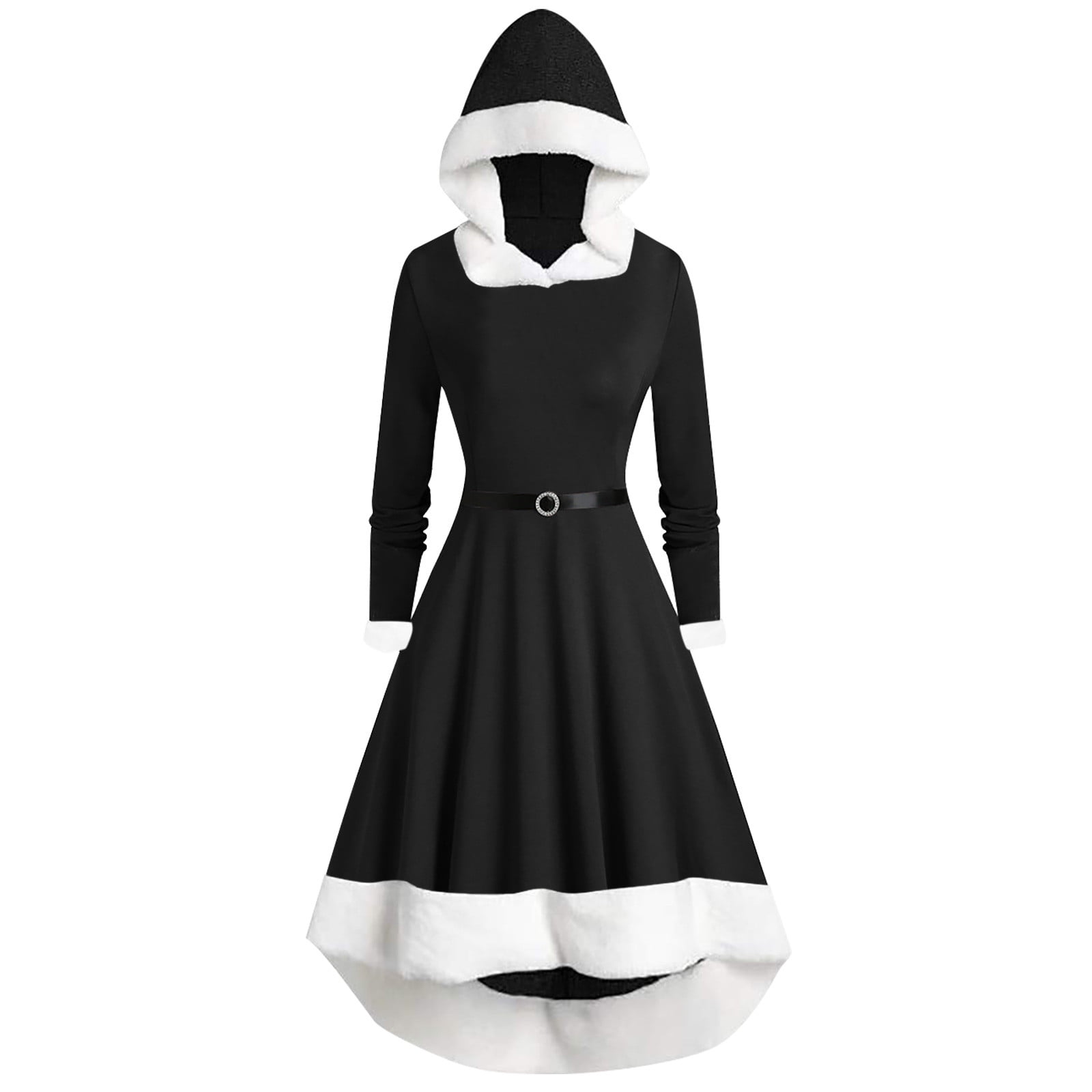 Black and Friday Christmas Dress Deals 2023 Mrs Claus Costume for Women ...