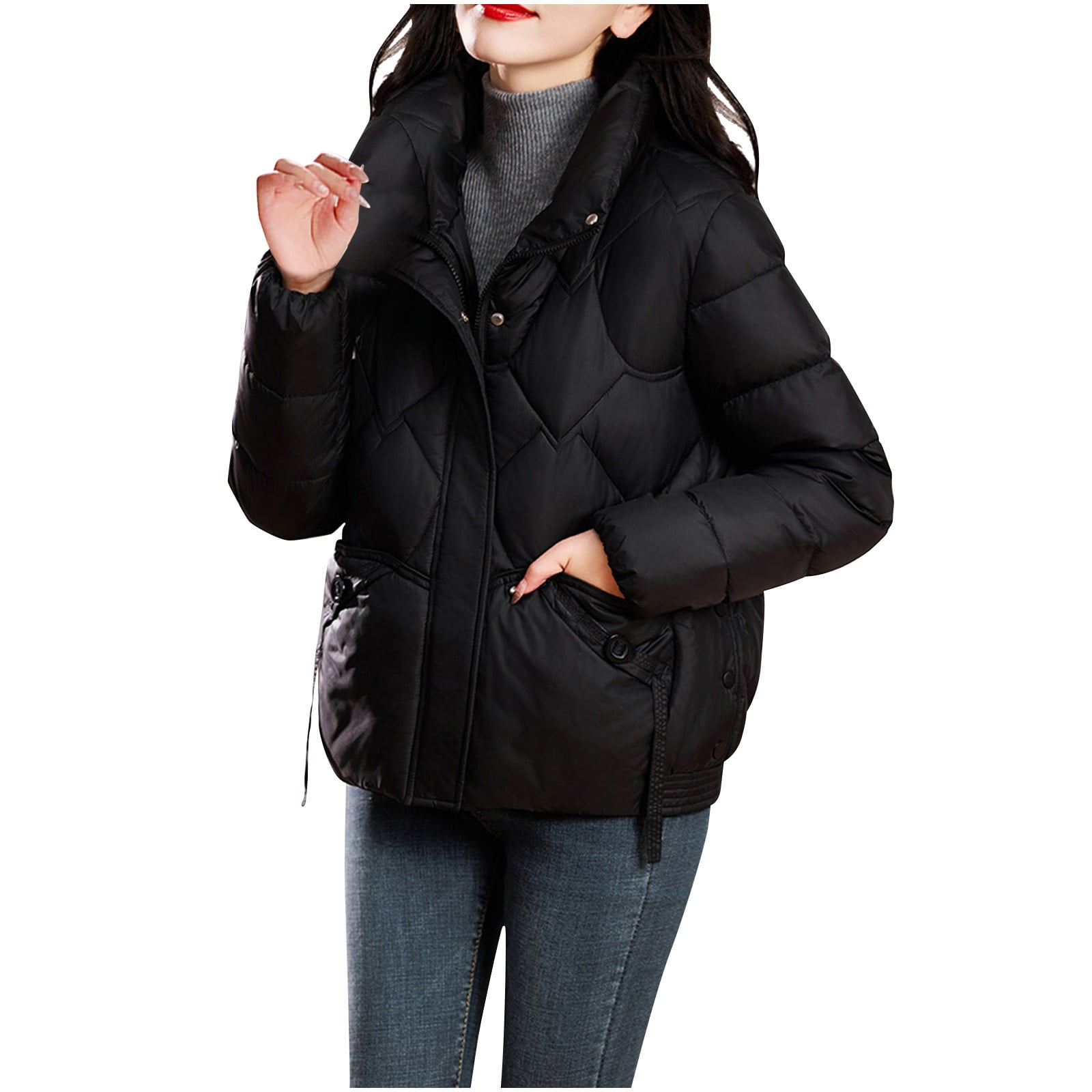 Black and Friday Clearance Sale Deal 2024！ Trench Coats for Women