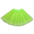 thumbnail image 1 of Black and Friday Clothing Sales Idoravan Tulle Tutu Skirts for Women Womens Fashion Pleated Gauze Short Skirt Adult Dancing Skirt Gauze Dress Green, 1 of 4