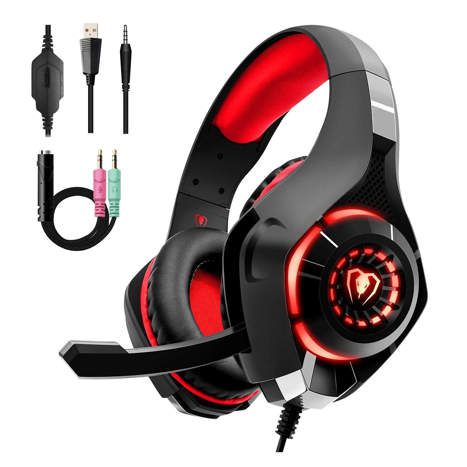 Black_Friday/Cyber_Monday 2023 Gaming Headset with Microphone PC Gamer