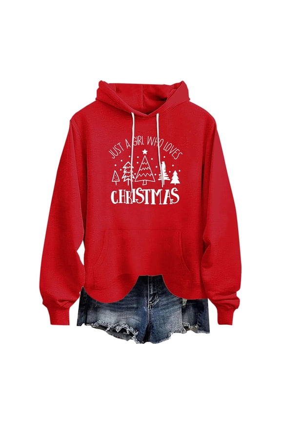 Black_Friday,Cyber/Monday Clothes Under $5,00 Women Fayshow0 Fashion Womens Casual Hoodies Sweatshirt Patchwork Ladies Hooded Blouse Pullove