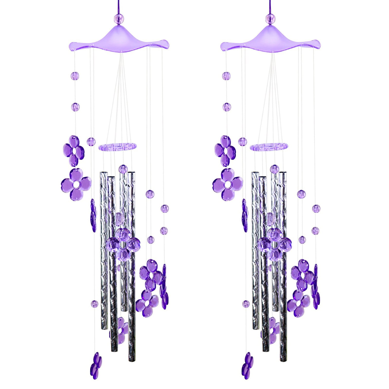Black and Friday Deal 2024!2pc Memorial Wind Chime Outdoor Wind Chime