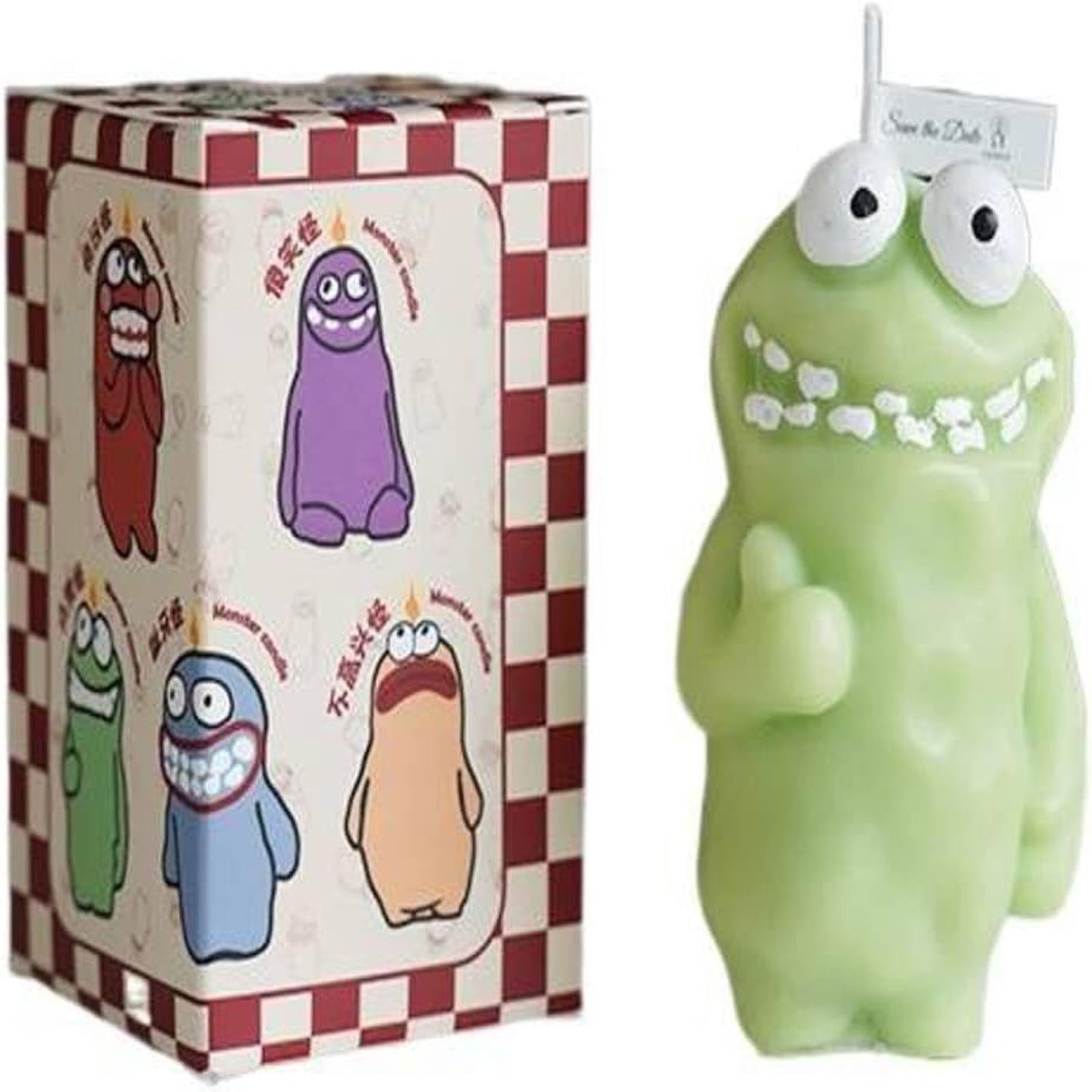 Black and Friday Deal 2024!Funny Clay Figure Shaped Candles Cute