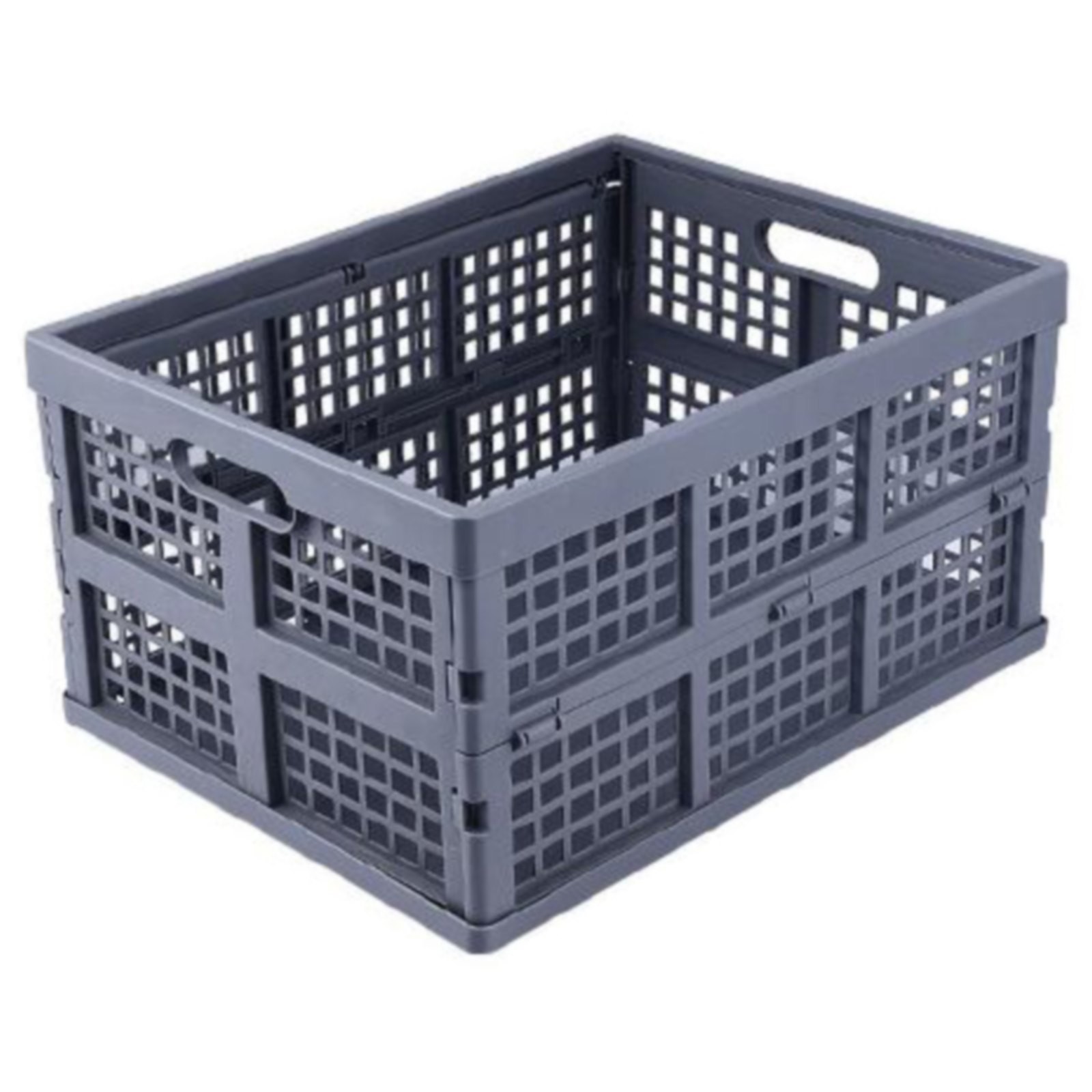 Black and Friday Deal 2024!Milk Crate Crate Folding Plastic Storage