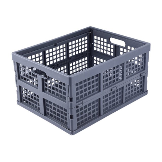 Black and Friday Deal 2024!Milk Crate Crate Folding Plastic Storage
