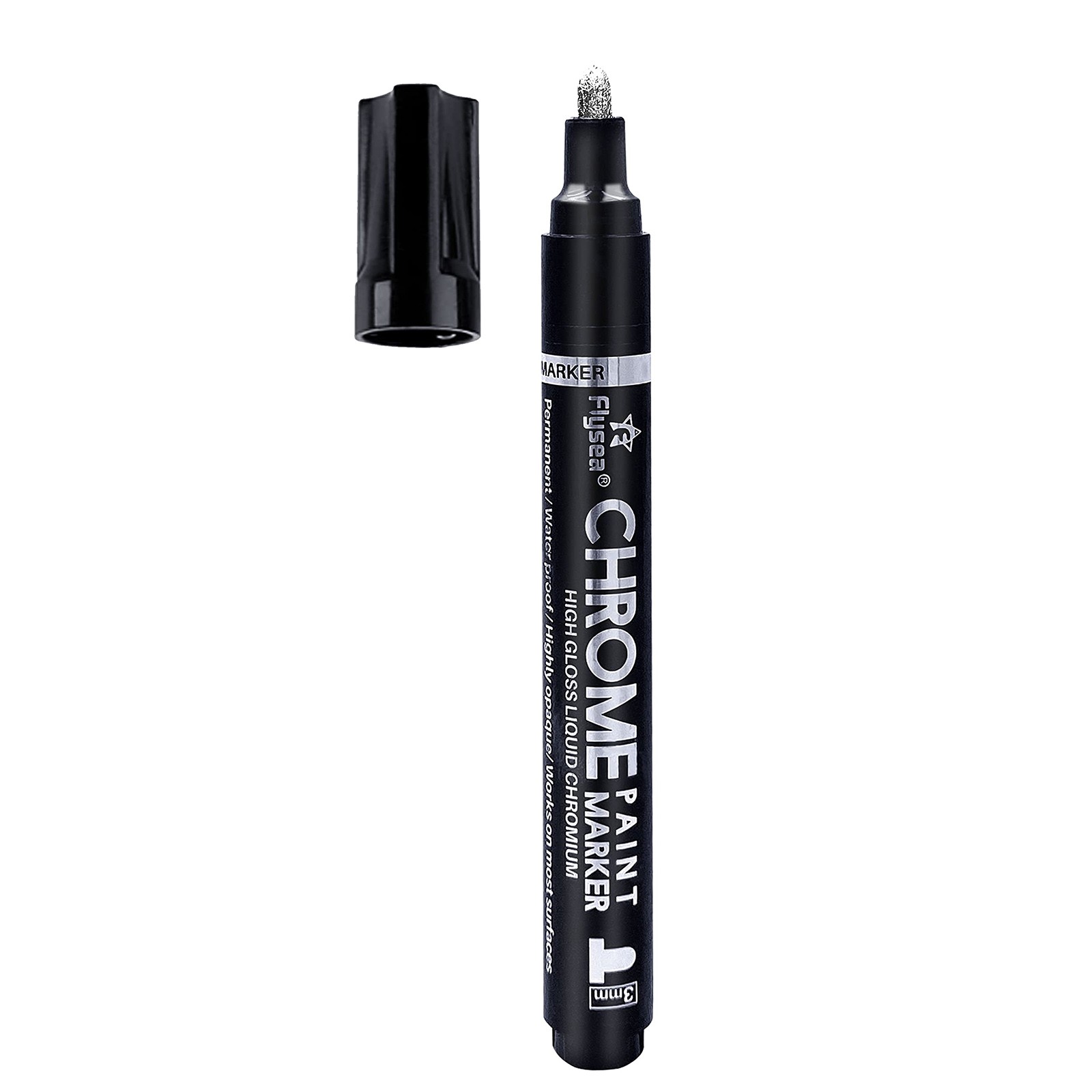 Black and Friday Deal 2024!Silver Liquid Markers Reflective Liquid