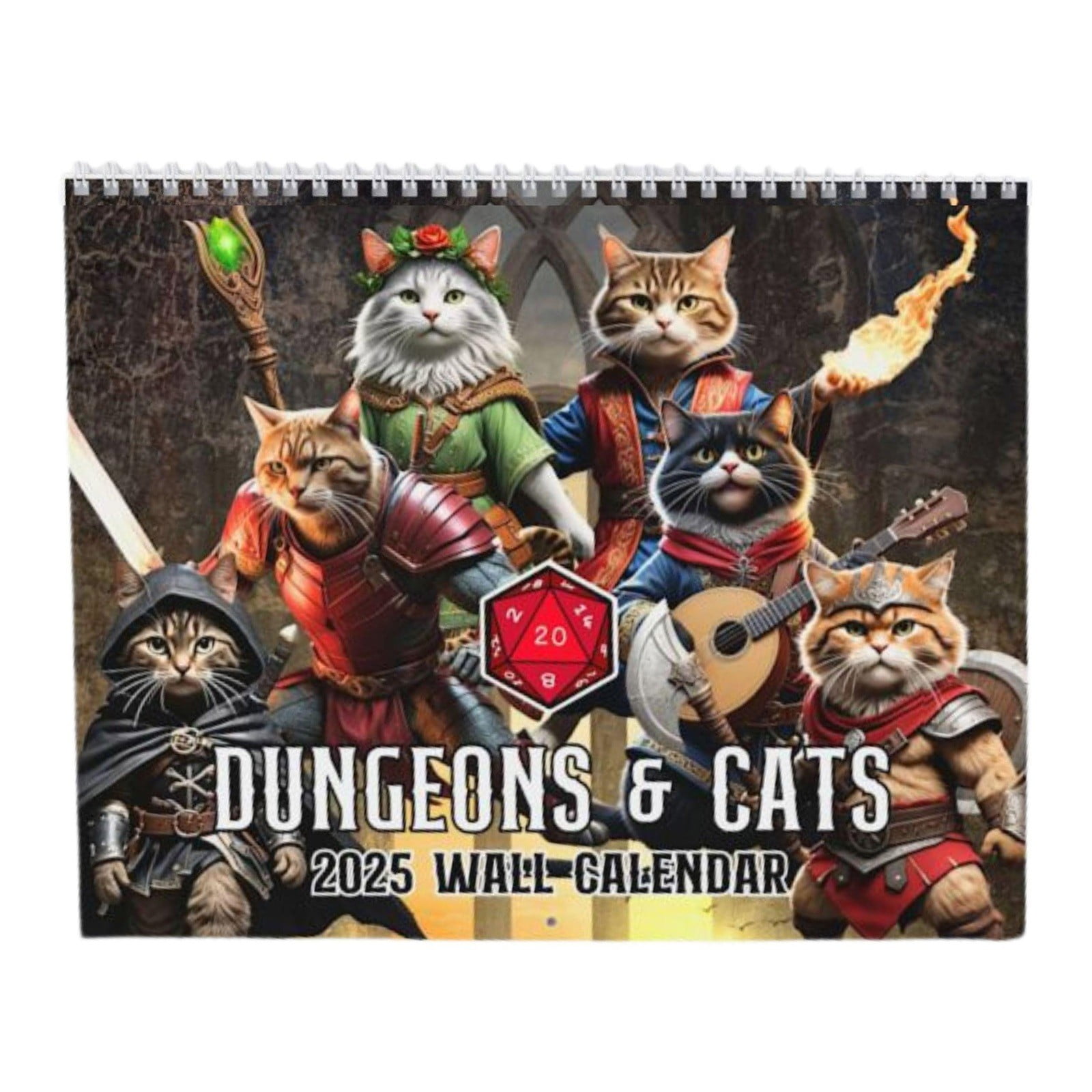 Black and Friday Deal 2025 Cat Calendar A Whimsical Fusion Of Feline Enchanting Artwork And